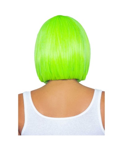 LEG AVENUE - PERRUQUE BOB FLUORESCENTE VERT FLUO