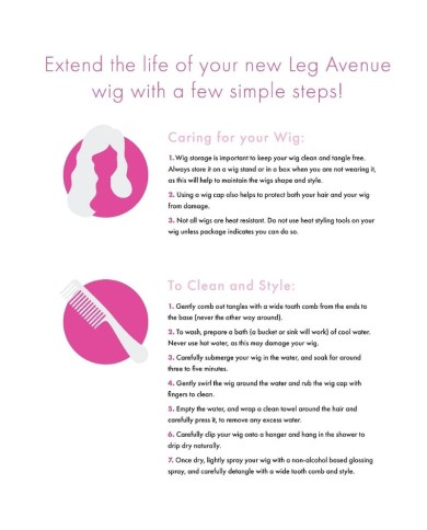 LEG AVENUE - PERRUQUE BOB FLUORESCENTE VERT FLUO