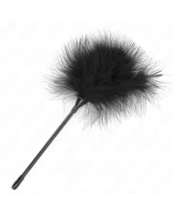 KINK - PLUMES TICKLE NOIRES UTILISÉES POUR LE KIT BONDAGE 27 CM