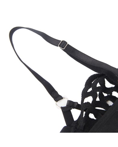 SUBBLIME - 954055 BODY SEXY EN DENTELLE NOIR S/M