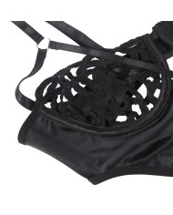 SUBBLIME - 954055 BODY SEXY EN DENTELLE NOIR S/M