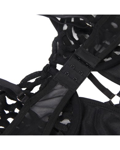 SUBBLIME - 954055 BODY SEXY EN DENTELLE NOIR S/M