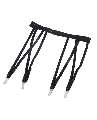 SUBBLIME - 954147 BODY AVEC PORTE-JARRETELLES NOIR S/M