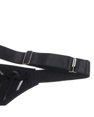SUBBLIME - 954154 BODY AVEC PORTE-JARRETELLES NOIR L/XL