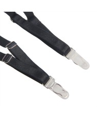 SUBBLIME - 954154 BODY AVEC PORTE-JARRETELLES NOIR L/XL