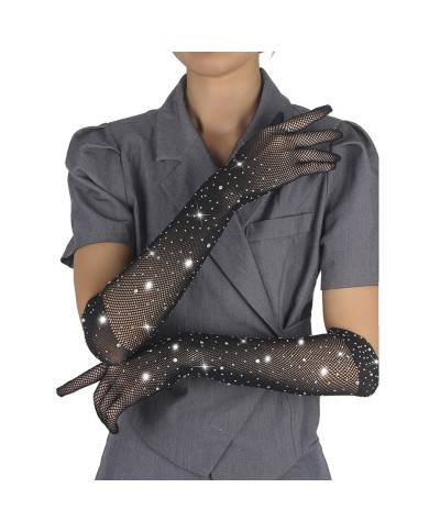 SUBBLIME - 957469GANTS SHINE TRANSPARENTS NOIRS S/M