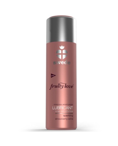 SWEDE - FRUITY LOVE LUBRIFIANT VIN MOUSSEUX FRAISE 100 ML