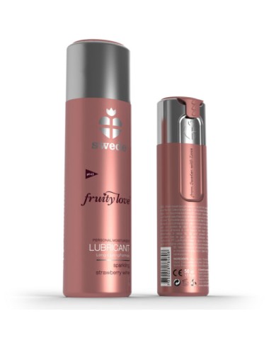 SWEDE - FRUITY LOVE LUBRIFIANT VIN MOUSSEUX FRAISE 50 ML