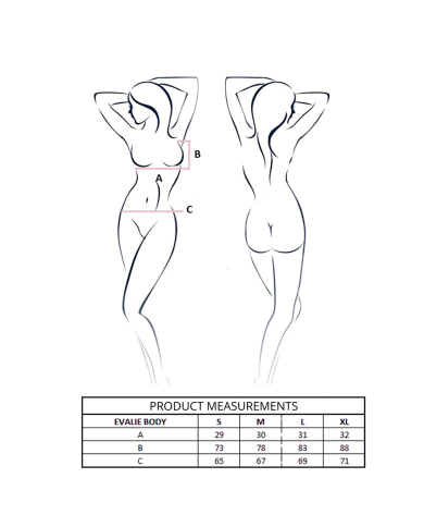 PASSION - BODY EVALIE ROUGE S/M