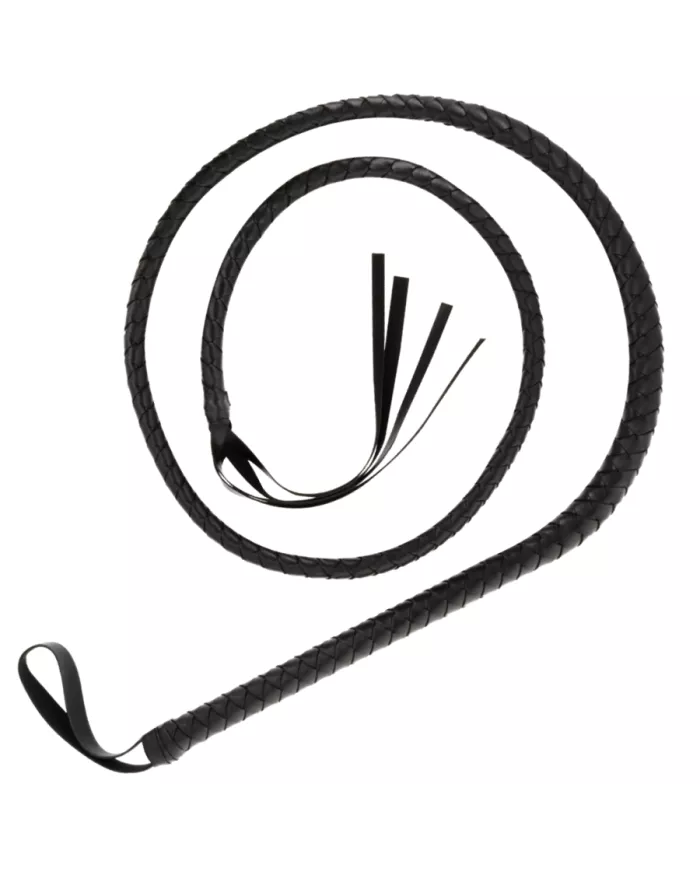 DARKNESS - FOUET DE BONDAGE NOIR 210CM DARKNESS - FOUET DE BONDAGE NOIR 210CM