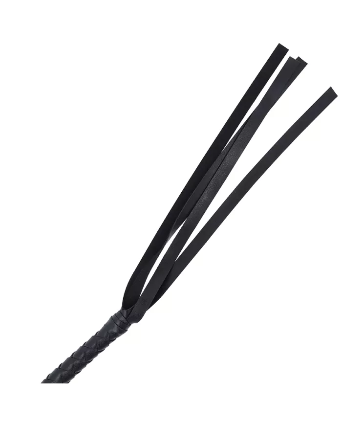 DARKNESS - FOUET DE BONDAGE NOIR 210CM DARKNESS - FOUET DE BONDAGE NOIR 210CM