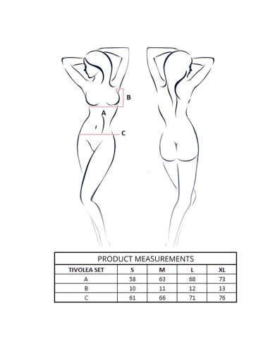 PASSION - ENSEMBLE SOUTIEN-GORGE + STRING TIVOLEA VIOLET L/XL