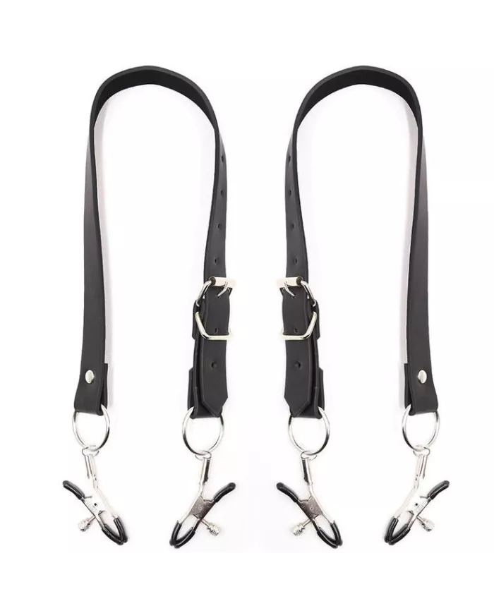 OHMAMA FETISH - PINCES CLITORIS AVEC SANGLES DE JAMBES OHMAMA FETISH - PINCES CLITORIS AVEC SANGLES DE JAMBES