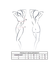 PASSION - BODY VELMORE BLEU S/M