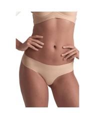 BYE-BRA - PACK 2 TANGAS INVISIBLES BEIGE Y NEGRO TALLA S