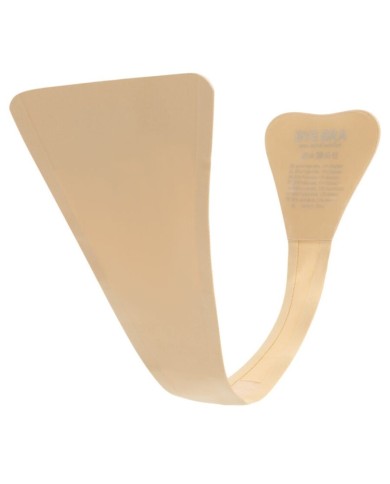 BYE-BRA - TANGA ADHESIVO BEIGE TALLA ÚNICA