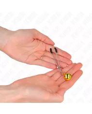 KINK - PINCES À TÉLÉPHONE MINCE CLOCHE OR 7 CM