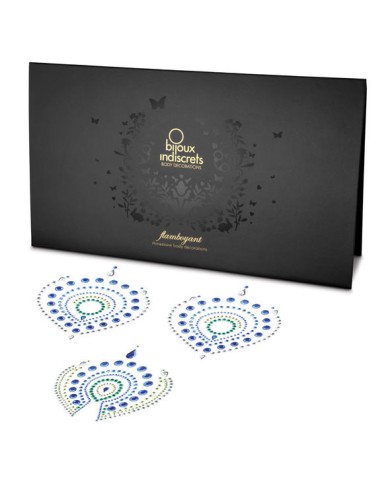 BIJOUX - INDISCRETS FLAMBOYANT BLEU&VERT
