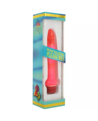 SEVEN CREATIONS - VIBRATEUR ANAL ROSE JELLY THIN