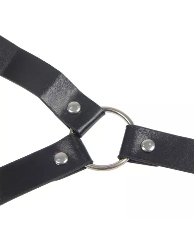 SUBBLIME - 953720 PINCES À SEINS EN CUIR BONDAGE NOIRES TAILLE UNIQUE SUBBLIME - 953720 PINCES À SEINS EN CUIR BONDAGE NOIRES TAILLE UNIQUE
