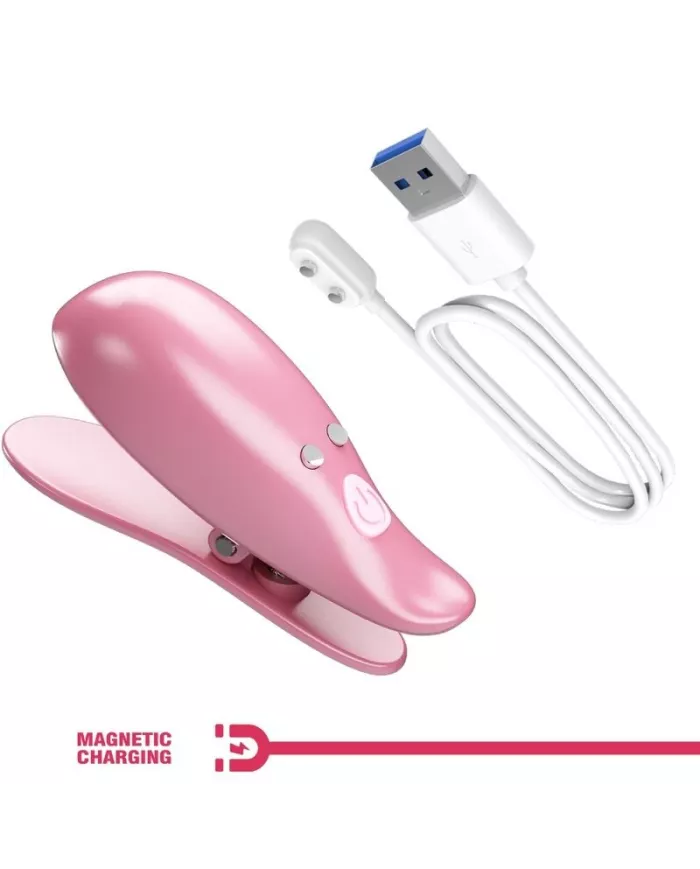 PRETTY LOVE - PINCES À TÉTONS CAILEY 10 VIBRATIONS TÉLÉCOMMANDE ROSE PRETTY LOVE - PINCES À TÉTONS CAILEY 10 VIBRATIONS TÉLÉCOMMANDE ROSE