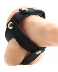 CAGE À BALLES EN CUIR OHMAMA FETISH CAGE À BALLES EN CUIR OHMAMA FETISH