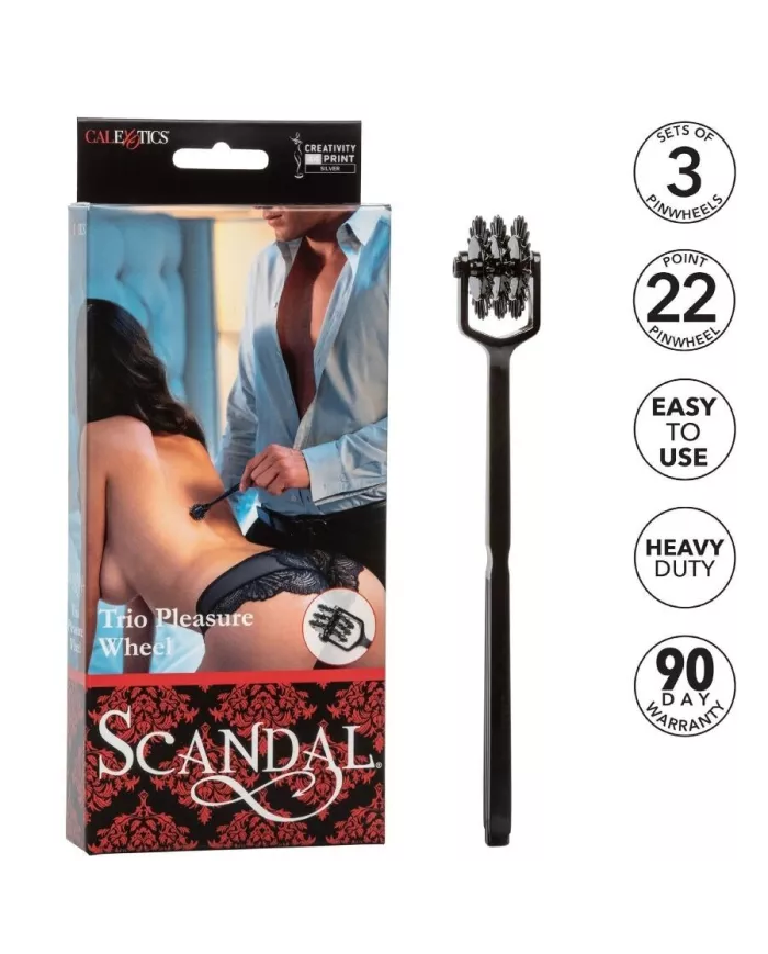 CALEXOTICS - SCANDALE TRIPLE ROUE DU PLAISIR CALEXOTICS - SCANDALE TRIPLE ROUE DU PLAISIR