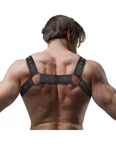 FETISH SUBMISSIVE ATTITUDE - HARNAIS DE SPORT RÉGLABLE EN NÉOPRÈNE POUR HOMMES FETISH SUBMISSIVE ATTITUDE - HARNAIS DE SPORT RÉGLABLE EN NÉOPRÈNE POUR HOMMES