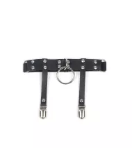 SUBBLIME - 953744 JARRETELLE PUNK EN CUIR AJUSTABLE NOIR TAILLE UNIQUE