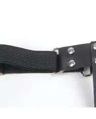 SUBBLIME - 953744 JARRETELLE PUNK EN CUIR AJUSTABLE NOIR TAILLE UNIQUE