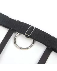 SUBBLIME - 953744 JARRETELLE PUNK EN CUIR AJUSTABLE NOIR TAILLE UNIQUE