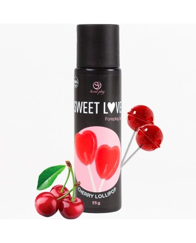 SECRETPLAY - GEL SUCETTE CERISE AMOUR DOUX 60 ML