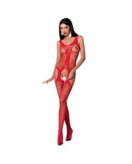PASSION - FEMME BS072 BODYSTOCKING TAILLE UNIQUE NOIR