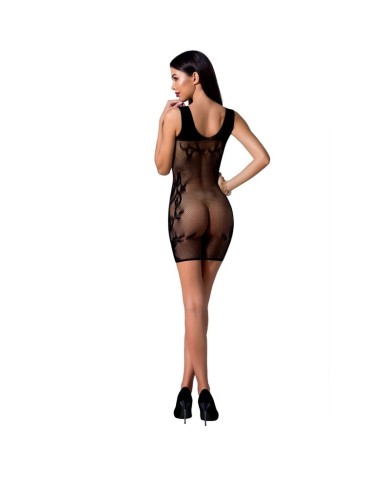 PASSION - FEMME BS073 BODYSTOCKING TAILLE UNIQUE NOIR