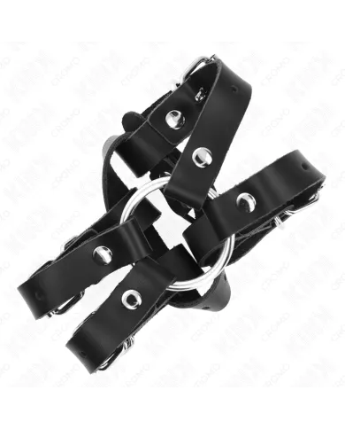 KINK - ANNEAU PÉNIS AVEC PLUSIEURS SANGLES RÉGLABLES KINK - ANNEAU PÉNIS AVEC PLUSIEURS SANGLES RÉGLABLES