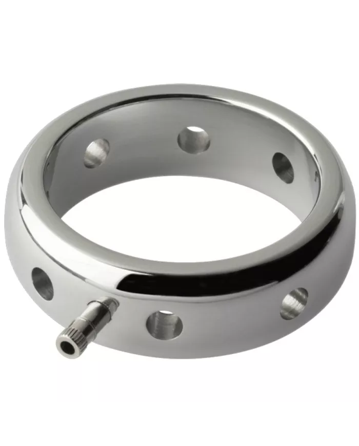 ELECTRASTIM - ANNEAU PÉNIS ÉLECTROMAGNÉTIQUE PRESTIGE EN MÉTAL 50 MM ELECTRASTIM - ANNEAU PÉNIS ÉLECTROMAGNÉTIQUE PRESTIGE EN MÉTAL 50 MM