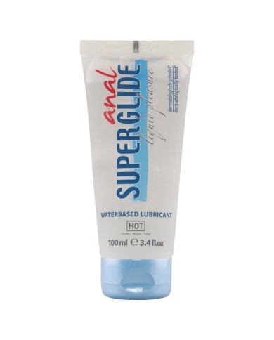 HOT - ANAL SUPERGLIDE LIQUID PLEASURE LUBRIFIANT À BASE D'EAU 100 ML