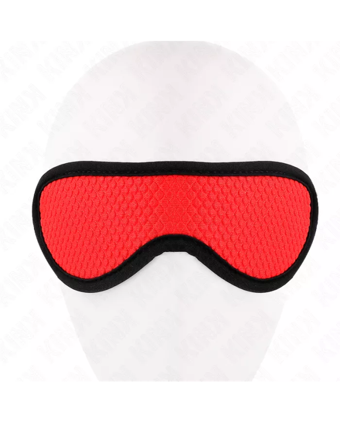 KINK - BANDAGE TEXTURÉ À ÉCAILLES AVEC BORD RECOUVERT ROUGE 20 x 7 CM