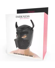 DARKNESS - MASQUE POUR CHIEN EN NÉOPRÈNE AVEC MUSEAU AMOVIBLE L DARKNESS - MASQUE POUR CHIEN EN NÉOPRÈNE AVEC MUSEAU AMOVIBLE L