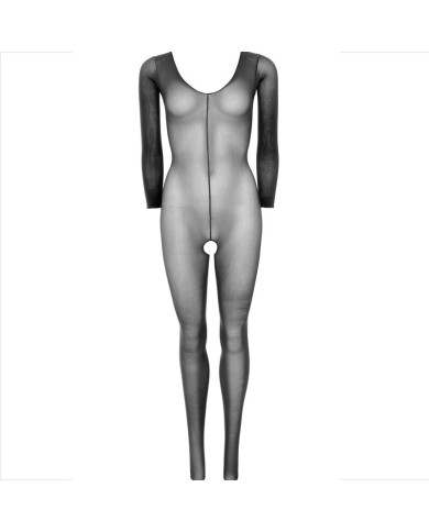 LEG AVENUE - BODYSTOCKING MANCHES LONGUES NOIR