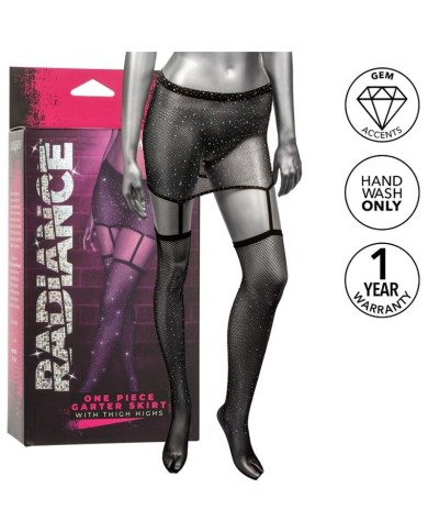 CALEXOTICS - RADIANCE JUPE JARRETIÈRES HAUTS DE CUISSES