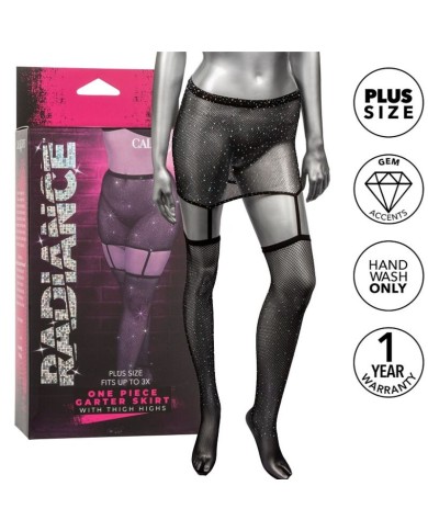 CALEXOTICS - RADIANCE JUPE JARRETIÈRES CUISSES GRANDE TAILLE
