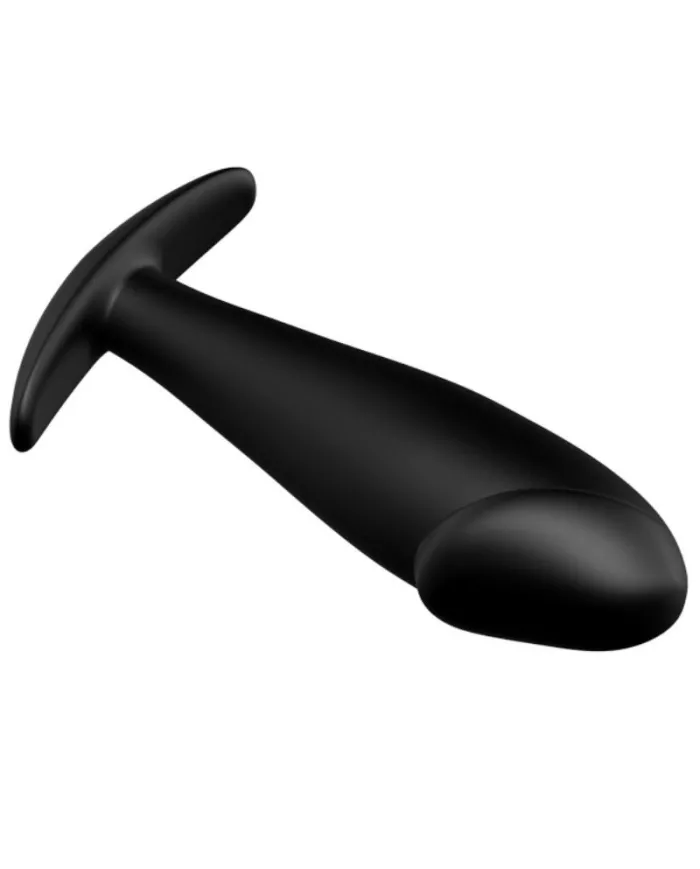 PRETTY LOVE - PLUG ANAL EN SILICONE FORME PÉNIS ET 12 MODES DE VIBRATION NOIR PRETTY LOVE - PLUG ANAL EN SILICONE FORME PÉNIS ET 12 MODES DE VIBRATION NOIR