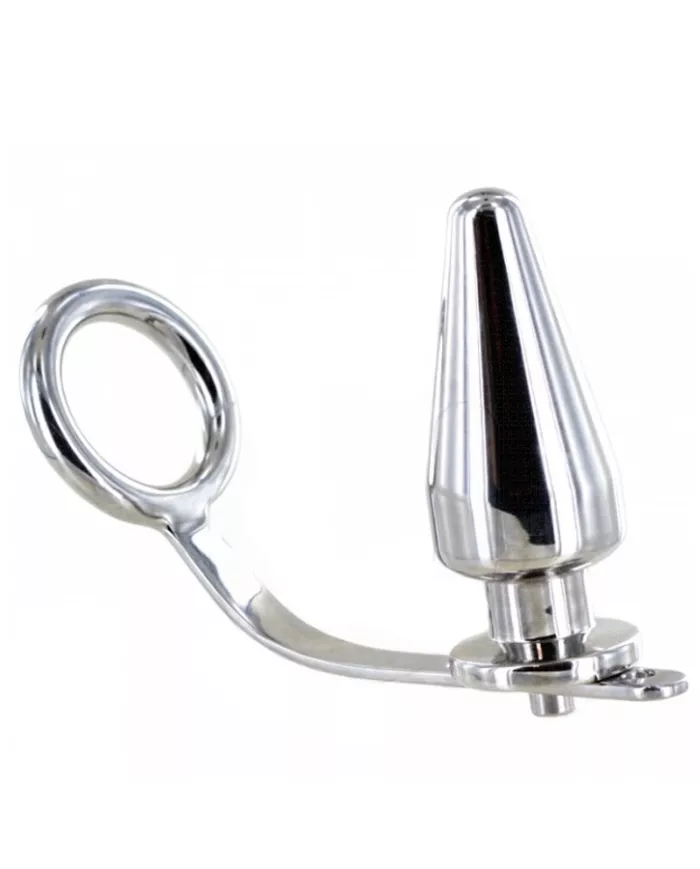 METAL HARD - ANNEAU EN ACIER AVEC PLUG ANAL 45 X 45MM METAL HARD - ANNEAU EN ACIER AVEC PLUG ANAL 45 X 45MM