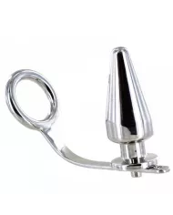 METAL HARD - ANNEAU EN ACIER AVEC PLUG ANAL 45 X 45MM METAL HARD - ANNEAU EN ACIER AVEC PLUG ANAL 45 X 45MM