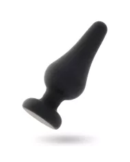 INTENSE - PLUG ANAL PIPO M SILICONE NOIR 11 CM INTENSE - PLUG ANAL PIPO M SILICONE NOIR 11 CM