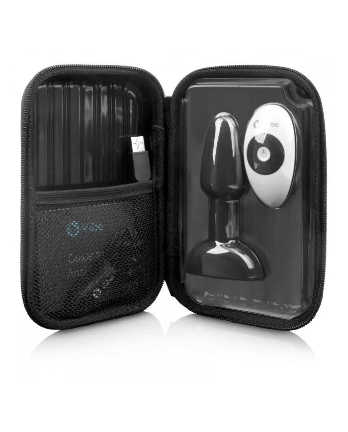 B-VIBE - RIMMING TÉLÉCOMMANDE PLUG ANAL PETITE NOIR B-VIBE - RIMMING TÉLÉCOMMANDE PLUG ANAL PETITE NOIR