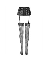LIVCO CORSETTI FASHION - PORTE-JARRETELLES + BAS NOIR