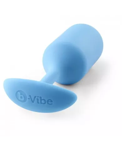 B-VIBE - SNUG PLUG ANAL 3 BLEU CIEL