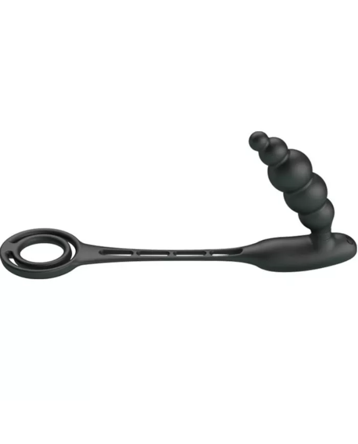 PRETTY LOVE - ANNEAUX PÉNIS AVEC PLUG VIBRATEUR PRETTY LOVE - ANNEAUX PÉNIS AVEC PLUG VIBRATEUR
